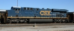 CSX 709 is power for a coal train